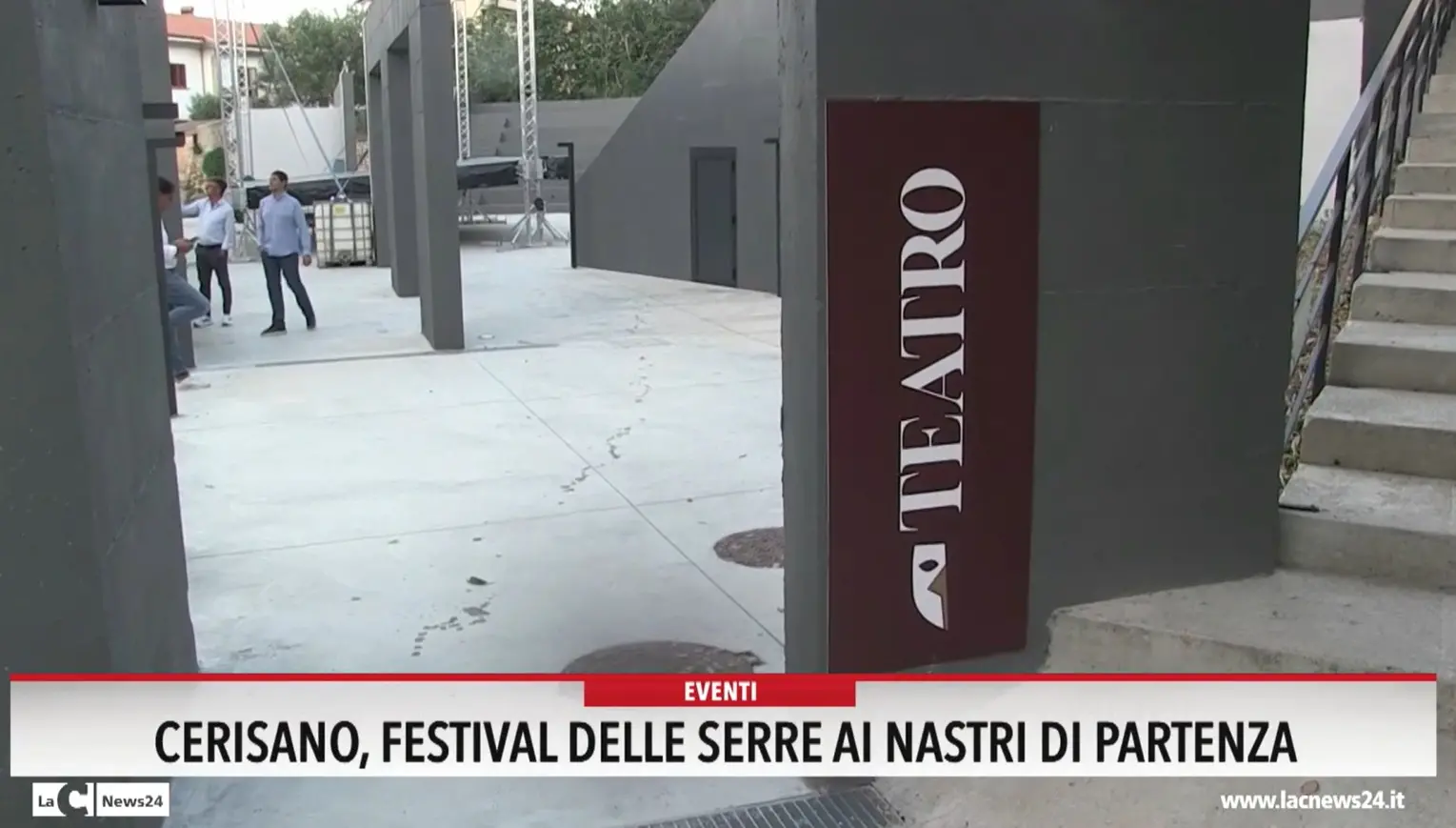 Cerisano, Festival delle Serre ai nastri di partenza