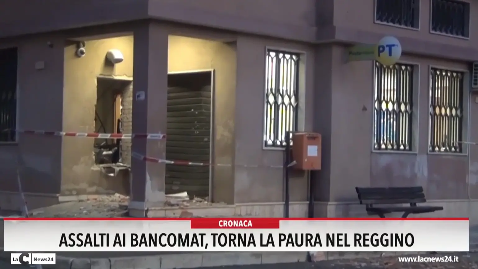 Assalti ai bancomat, torna la paura nel Reggino