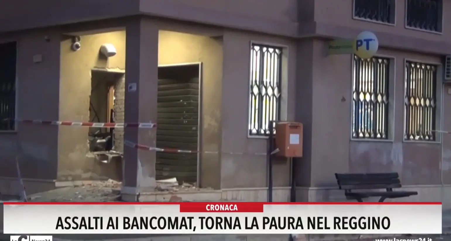 Assalti ai bancomat, torna la paura nel Reggino