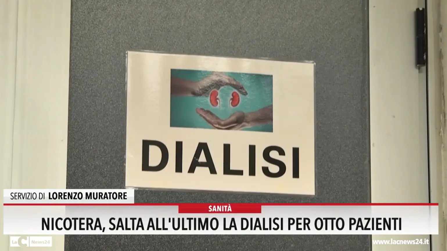 Nicotera, salta all'ultimo la dialisi per otto pazienti