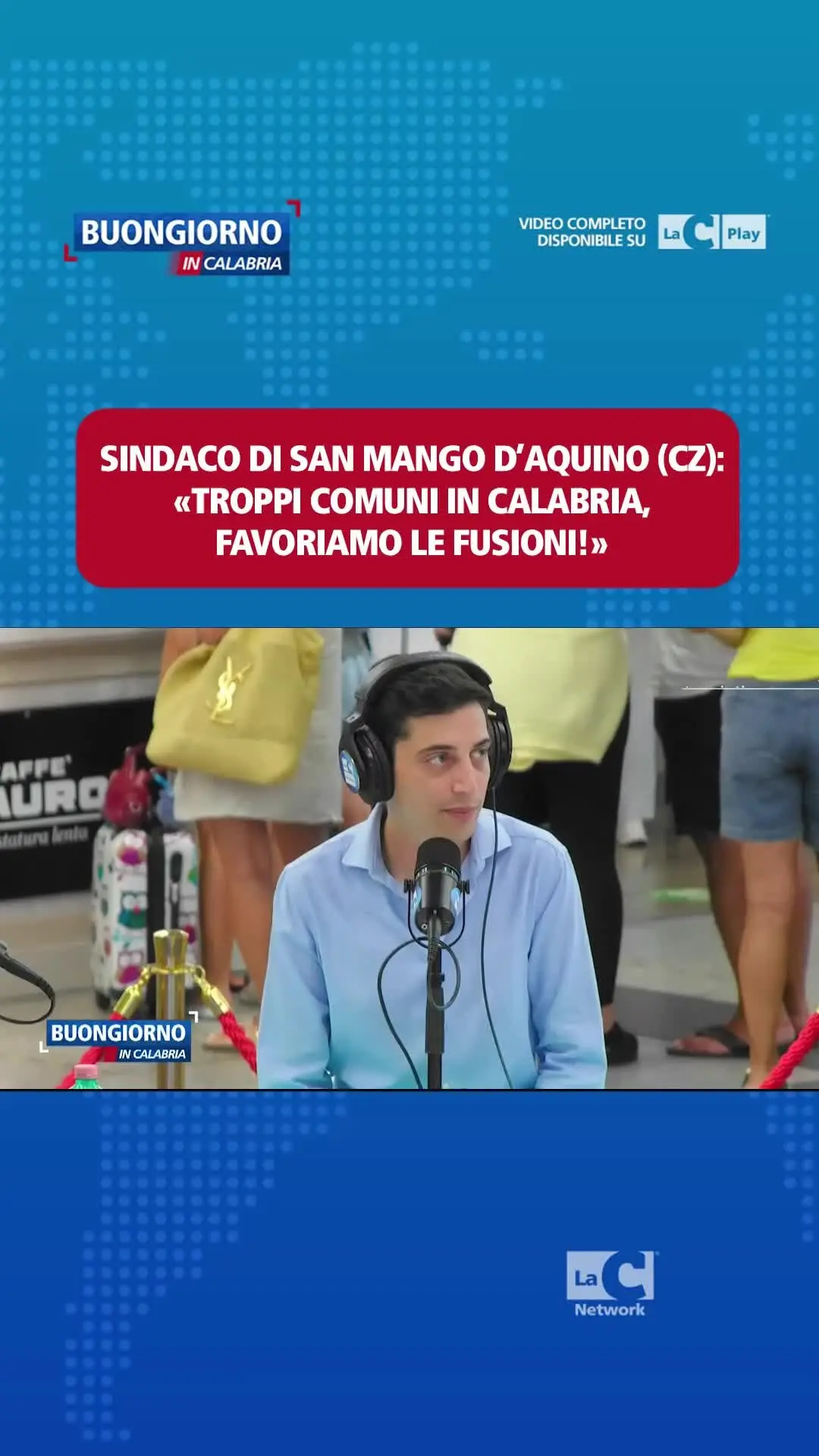 Sì alle fusioni dei Comuni, parla il sindaco di San Mango