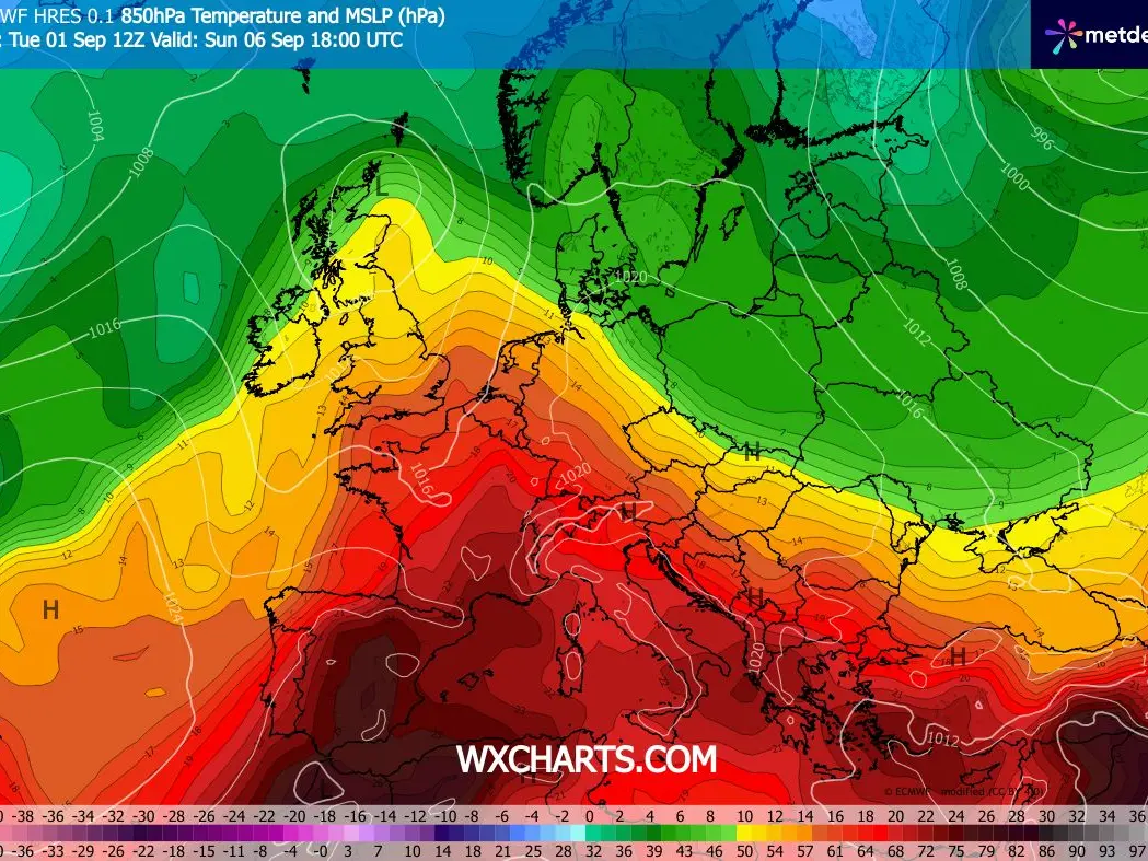 Meteo Cosenza, nuova ondata di caldo africano in arrivo. Punte di 39° nelle aree interne
