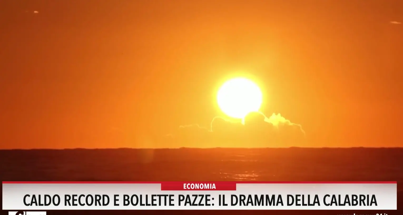Caldo record e bollette pazze, il dramma della Calabria