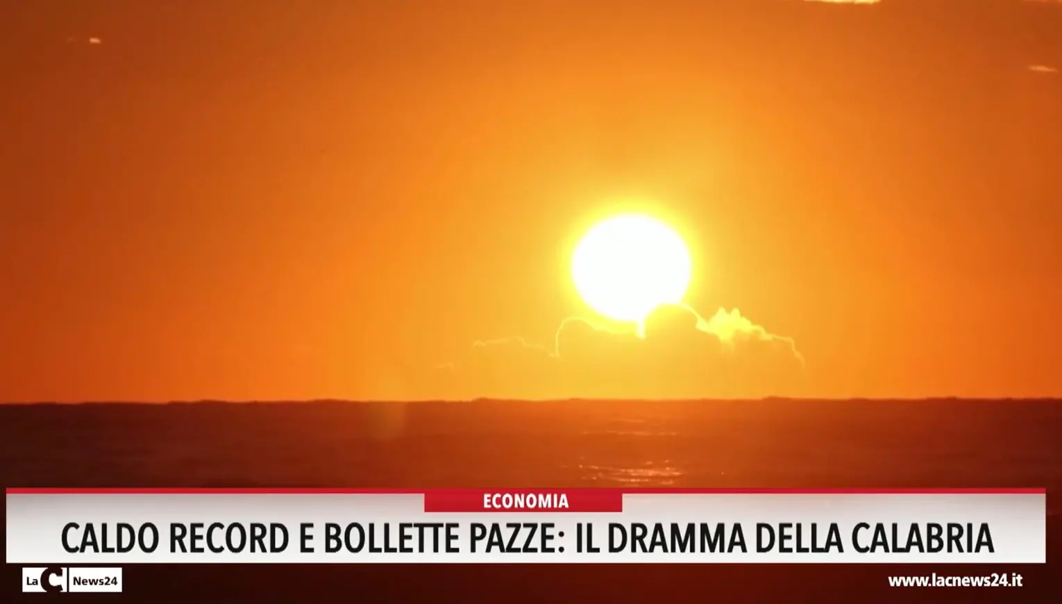 Caldo record e bollette pazze, il dramma della Calabria