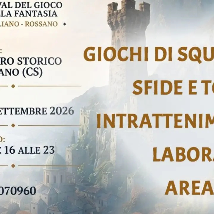 Giocorò anima il centro storico di Rossano: due giorni tra giochi e spettacoli