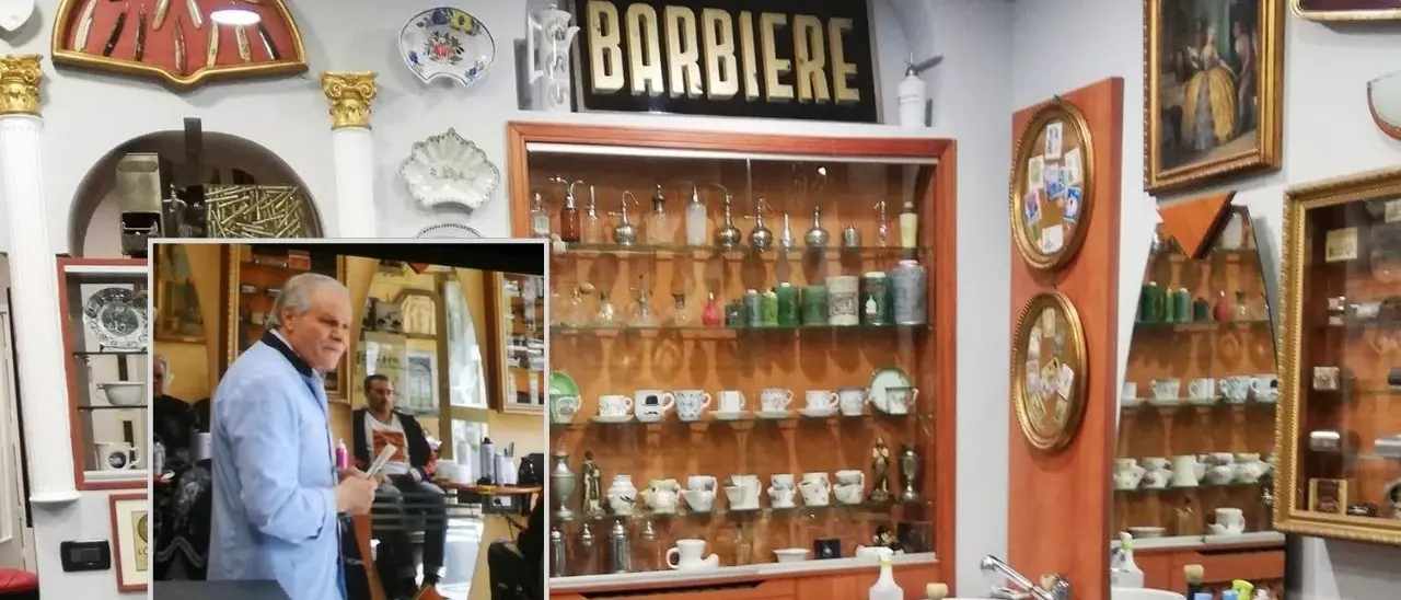 Dall’apprendistato in Calabria a 8 anni al negozio-museo a Torino: la storia del barbiere che ha raccolto 25mila\u00A0tesori\n
