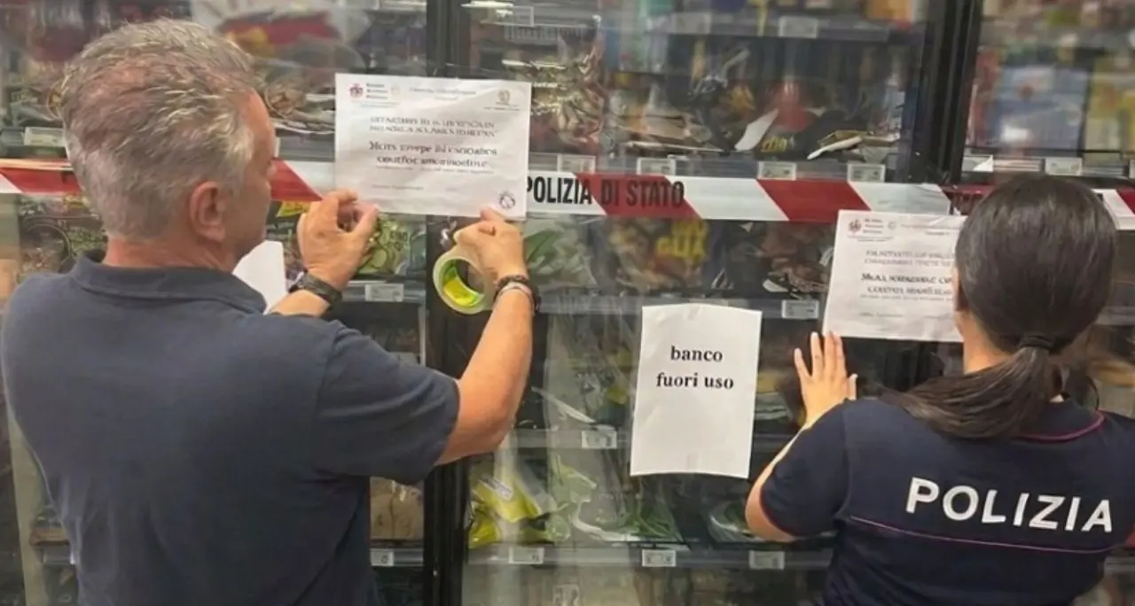 Surgelati non idonei al consumo in un supermercato a Crotone:\u00A0sequestrati oltre 100 chili di alimenti e sospesa l’attività\n