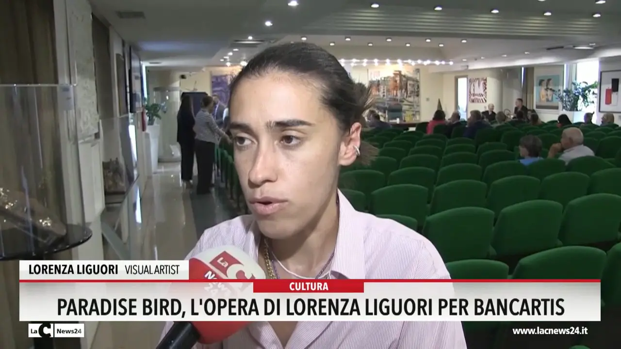 Paradise Bird, l'opera di Lorenza Liguori per Bancartis