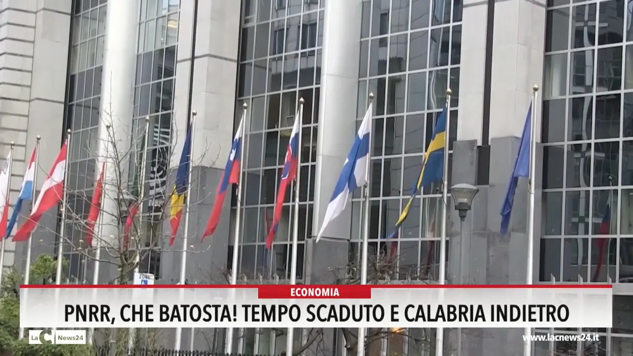 Pnrr, che batosta: tempo scaduto e Calabria indietro