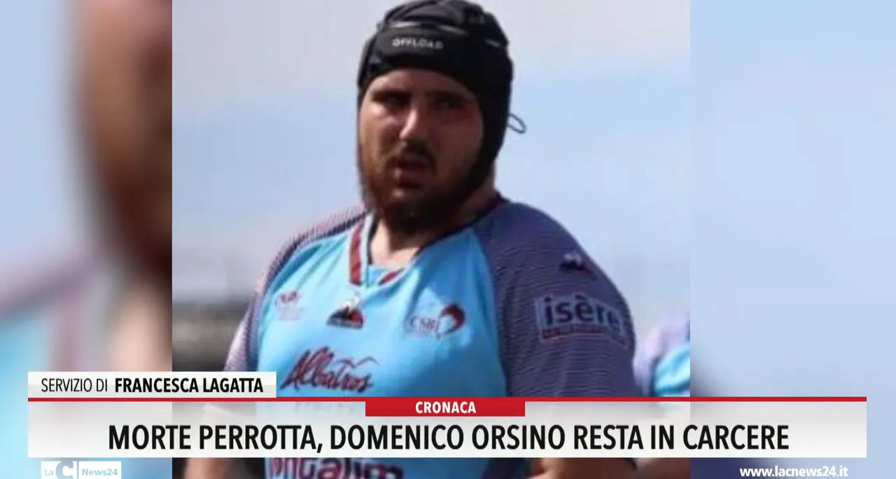 Morte Perrotta, Domenico Orsino resta in carcere