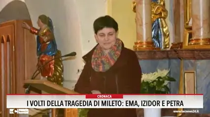 <p>I volti della tragedia di Mileto: Ema Izidor e Petra</p>