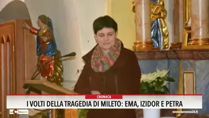 I volti della tragedia di Mileto Ema Izidor e Petra