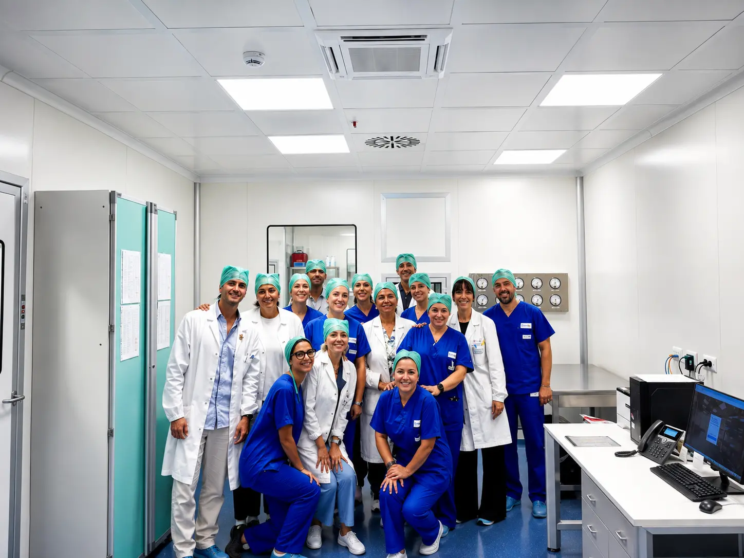 Sanità d’eccellenza a Catanzaro: nei laboratori della \"Dulbecco\" terapie personalizzate\u00A0e\u00A060mila preparazioni all’anno per oltre 2.600 pazienti\n