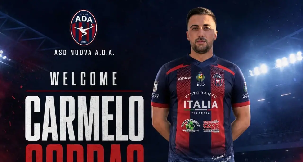 Dilettanti, colpo da novanta per il Nuova Ada: arrivano l'esperienza e i gol dell'attaccante Carmelo Corrao