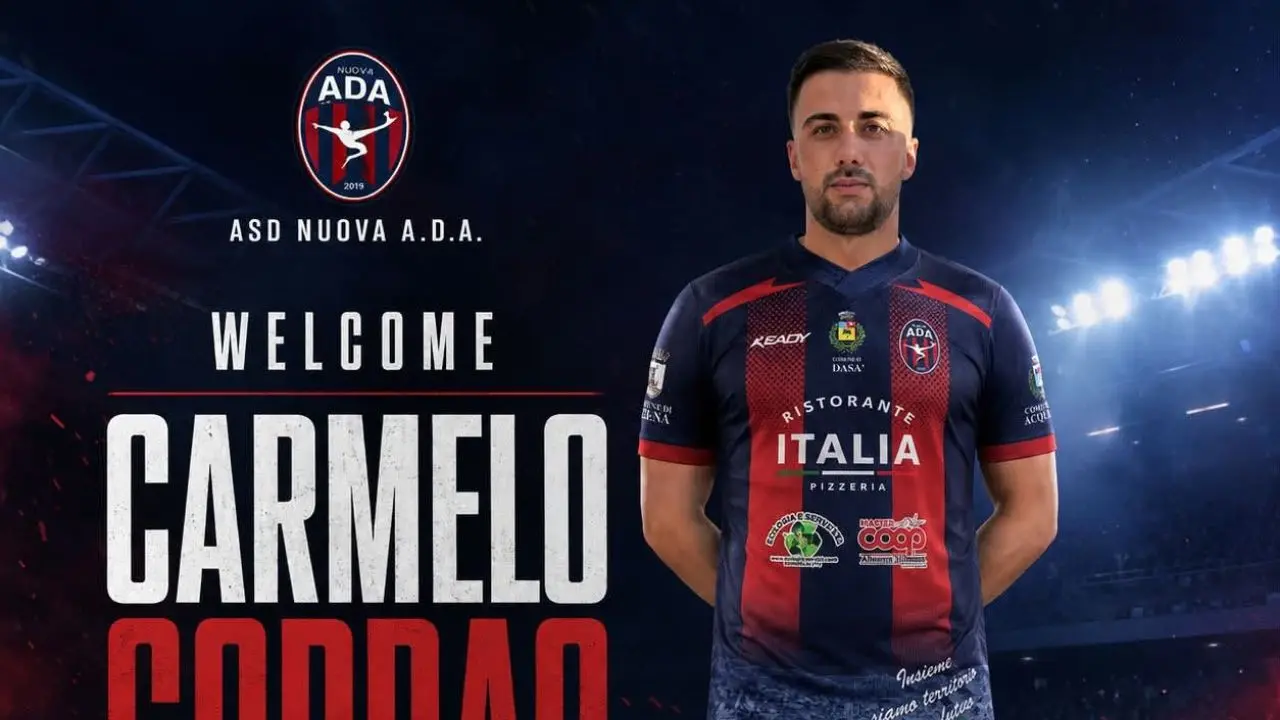 Dilettanti, colpo da novanta per il Nuova Ada: arrivano l'esperienza e i gol dell'attaccante Carmelo Corrao