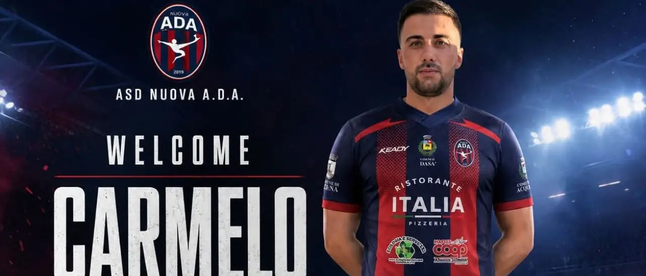 Dilettanti, colpo da novanta per il Nuova Ada: arrivano l'esperienza e i gol dell'attaccante Carmelo Corrao