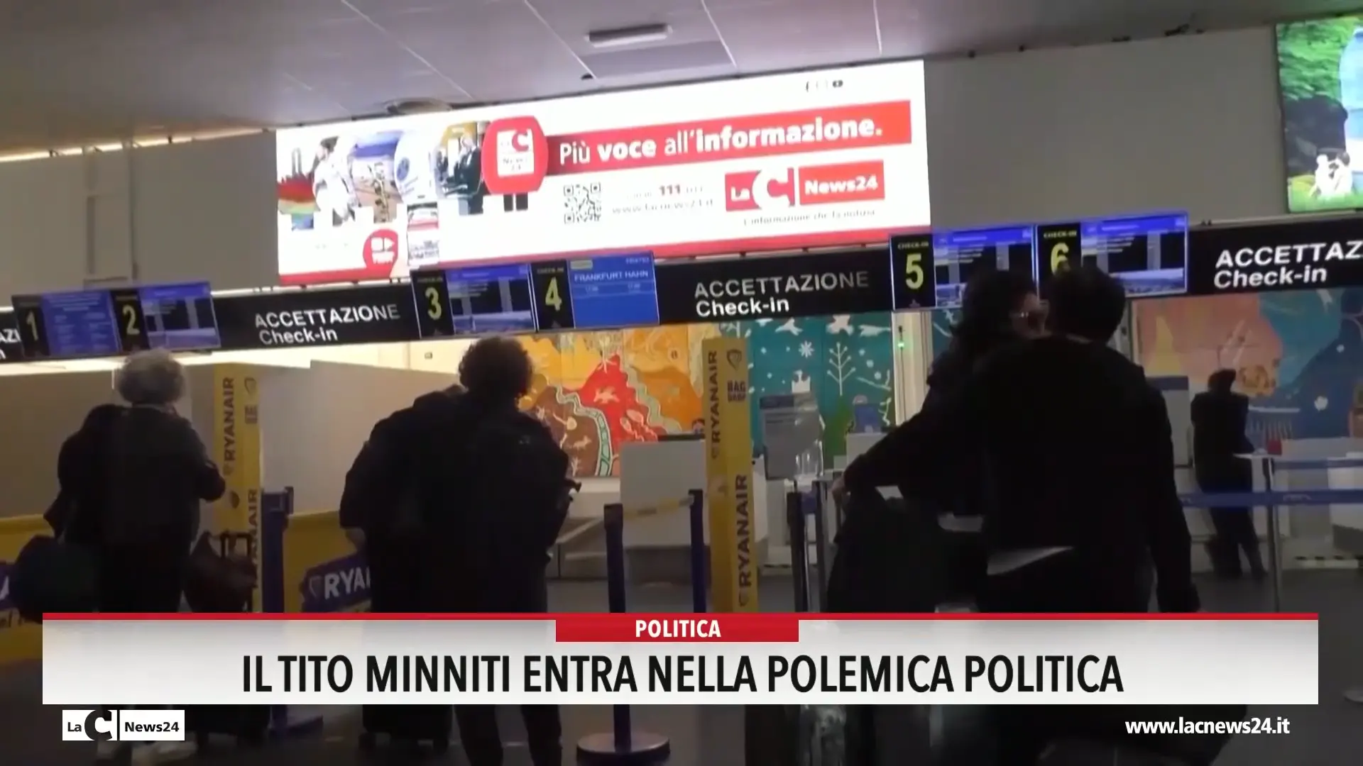 Il Tito Minniti entra nella polemica politica