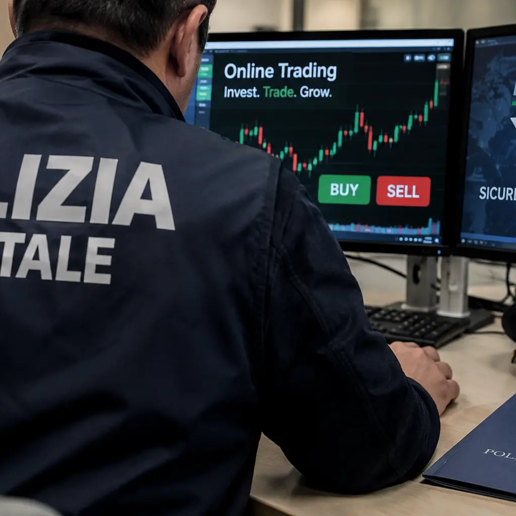 Crotonese investe 125mila euro nel trading online, ma era un falso sito: otto denunciati\n