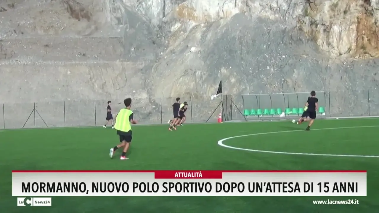 Mormanno, nuovo polo sportivo dopo un attesa di 15 anni