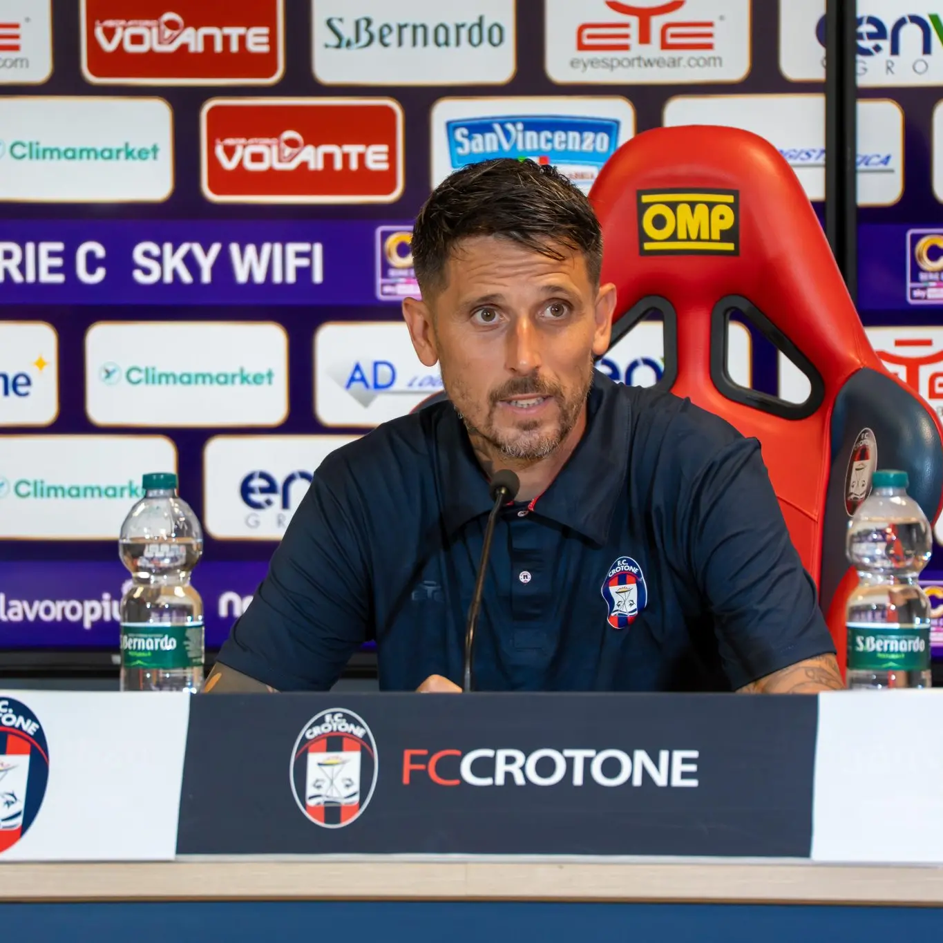 Fc Crotone, Greco: «Contro il Barletta con umiltà e voglia di riscatto»\n