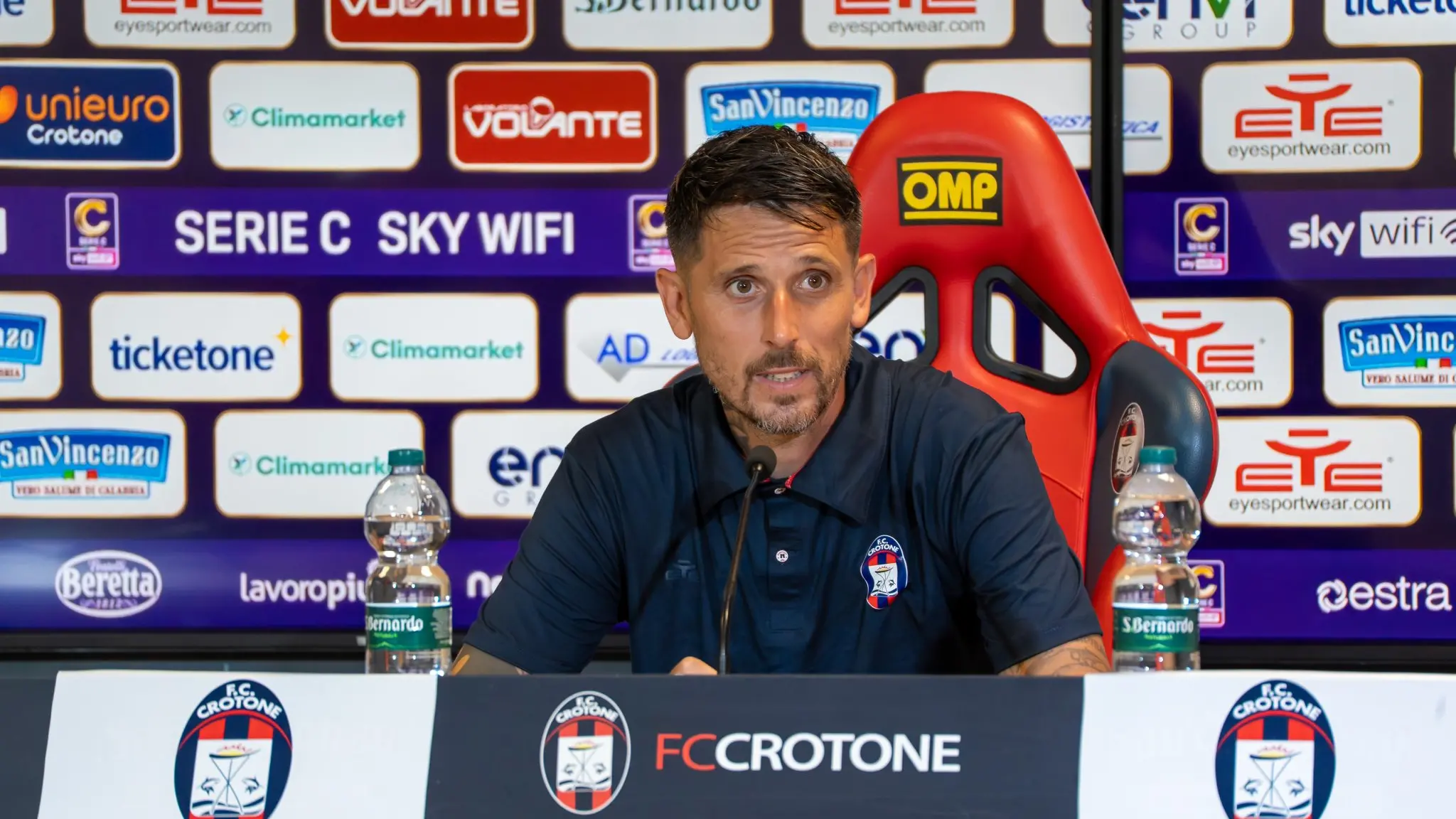 Fc Crotone, Greco: «Contro il Barletta con umiltà e voglia di riscatto»\n