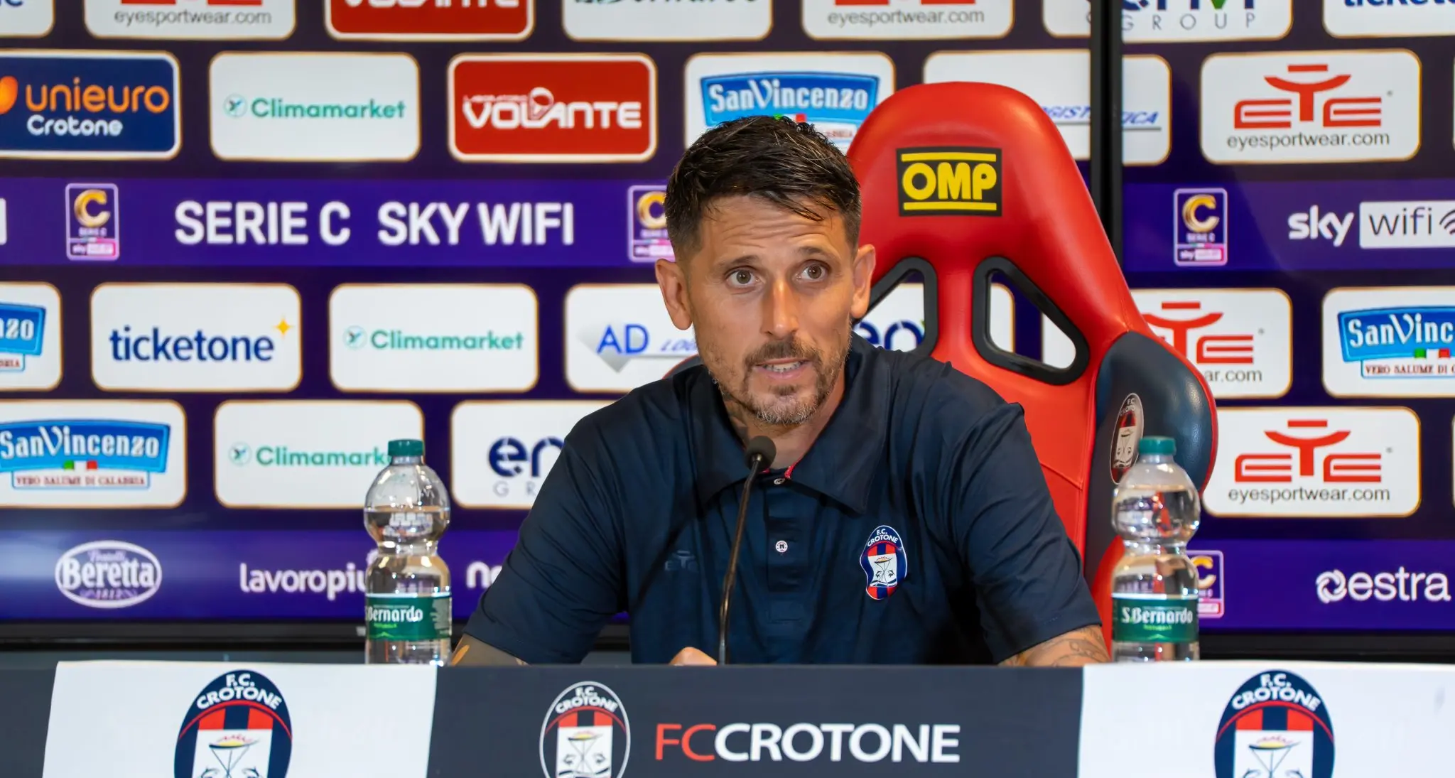 Fc Crotone, Greco: «Contro il Barletta con umiltà e voglia di riscatto»\n