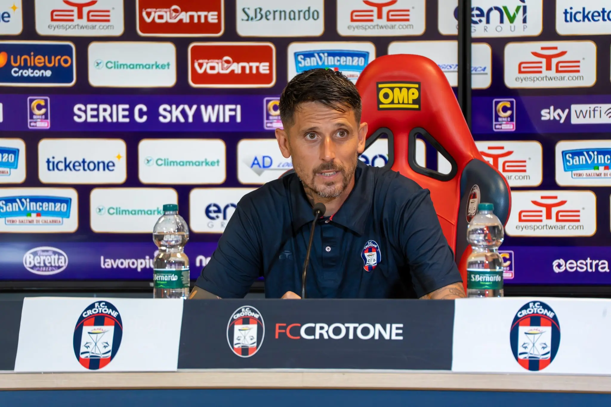 Fc Crotone, Greco: «Contro il Barletta con umiltà e voglia di riscatto»\n
