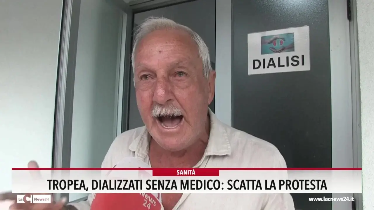 Tropea, dializzati senza medico: scatta la protesta