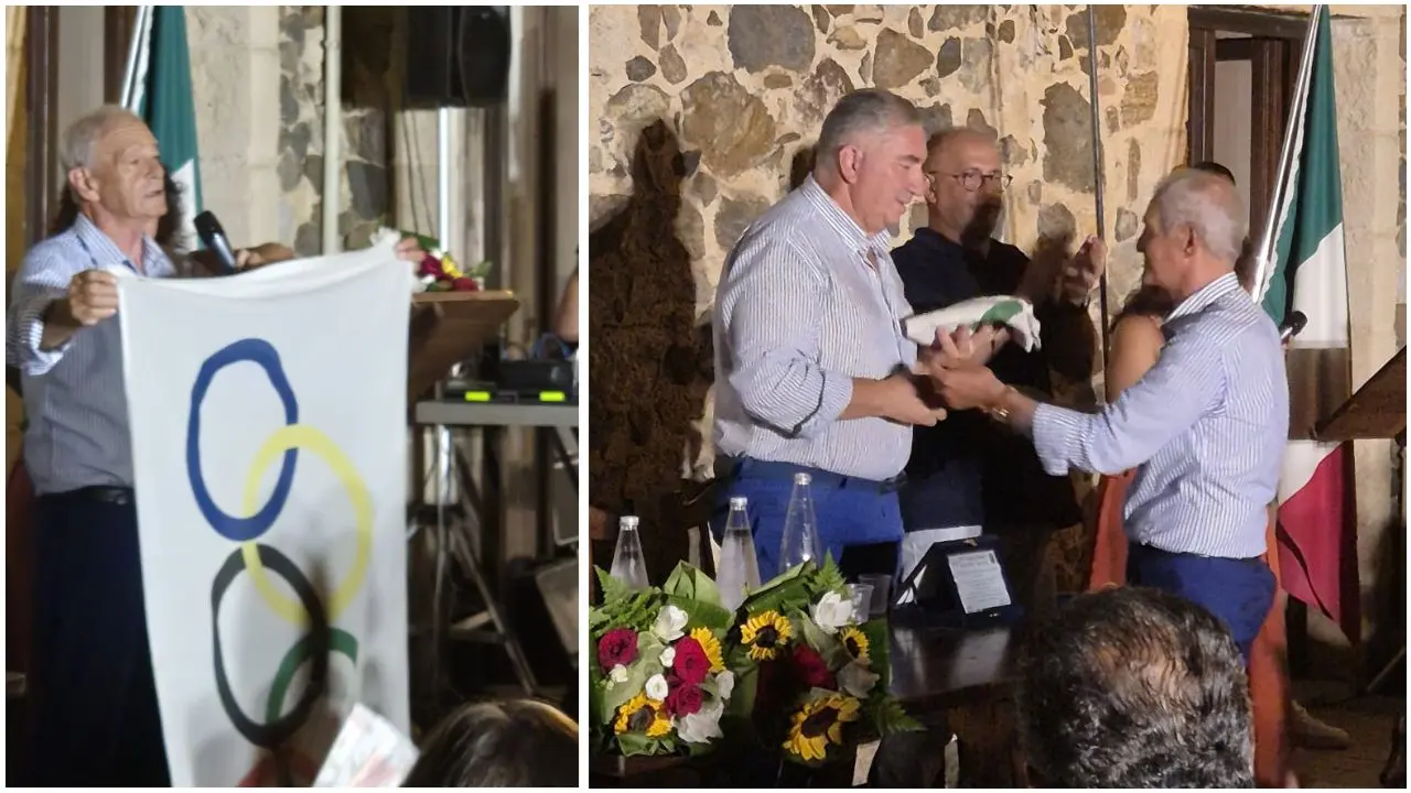 Coppa Olimpia, Betrò lascia dopo 65 anni: «Consegno al sindaco Pititto la storica bandiera, patrimonio di questa lunga vita»\n