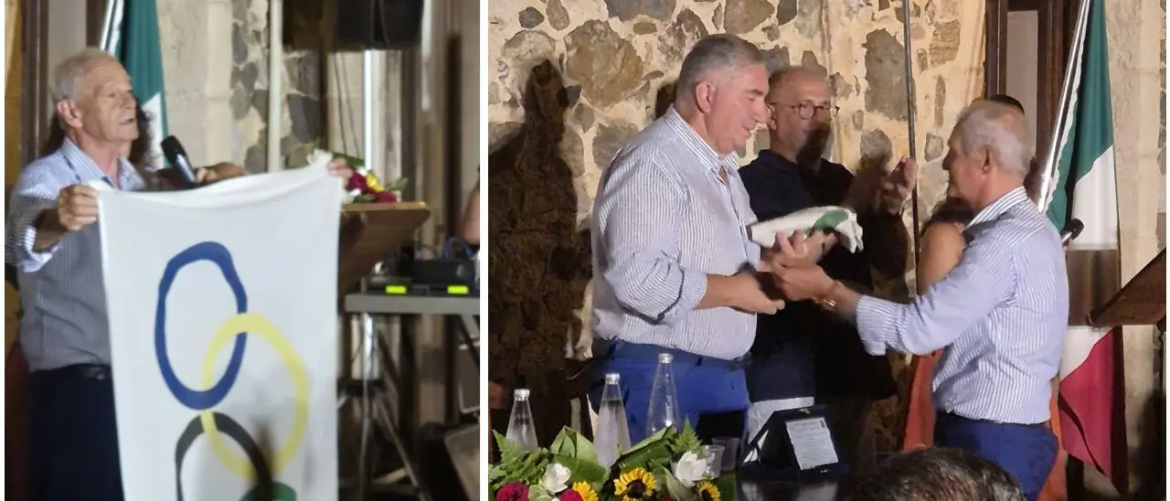 Coppa Olimpia, Betrò lascia dopo 65 anni: «Consegno al sindaco Pititto la storica bandiera, patrimonio di questa lunga vita»\n