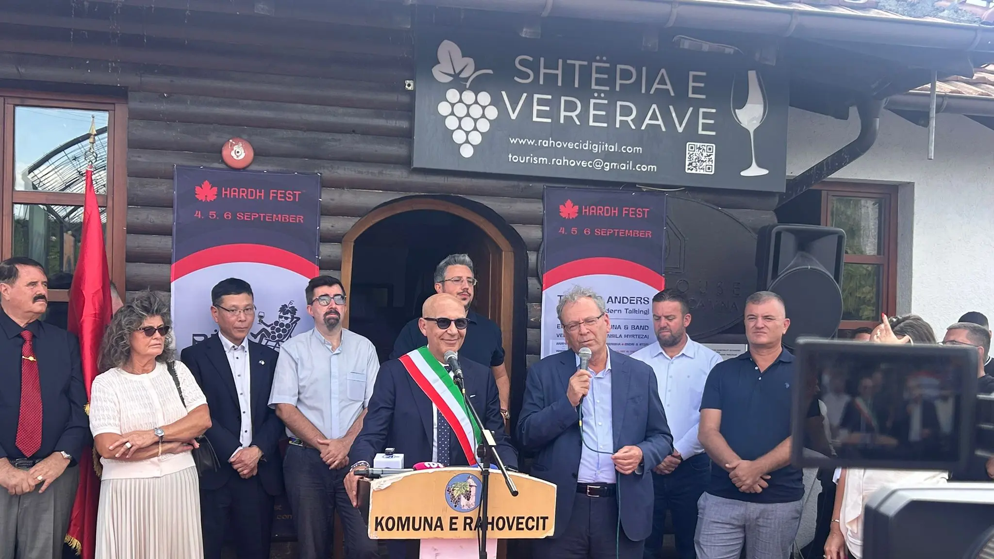 <p>Antonio Pomillo nominato ambasciatore onorario dell’Hardh Fest 2026 a Rahovec</p>\\n