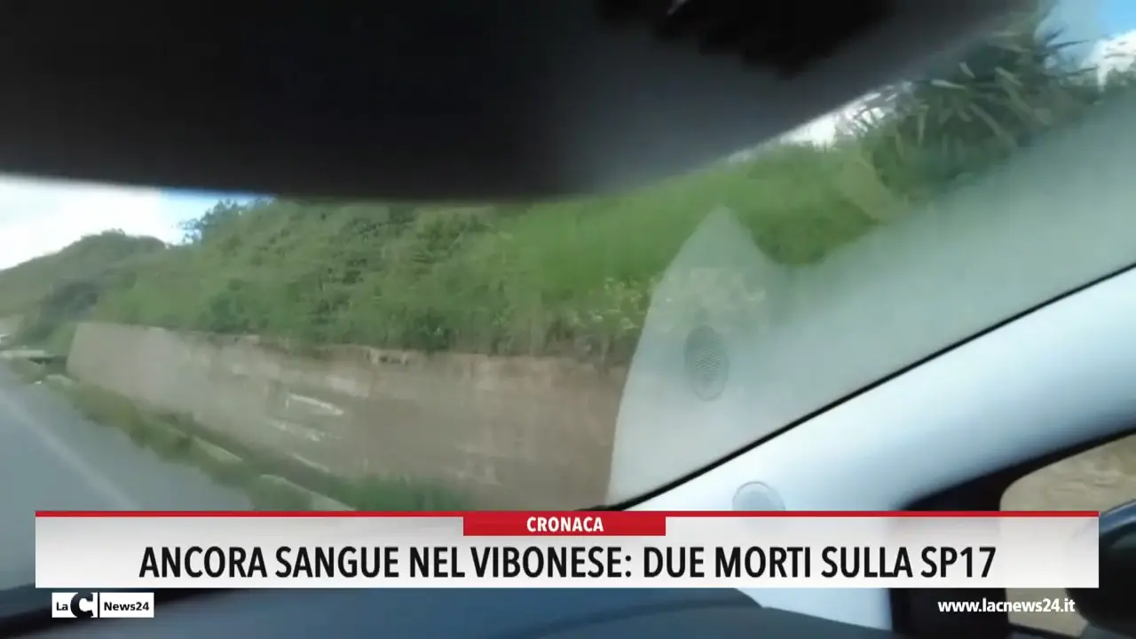 Ancora sangue nel Vibonese, due morti sulla Sp17