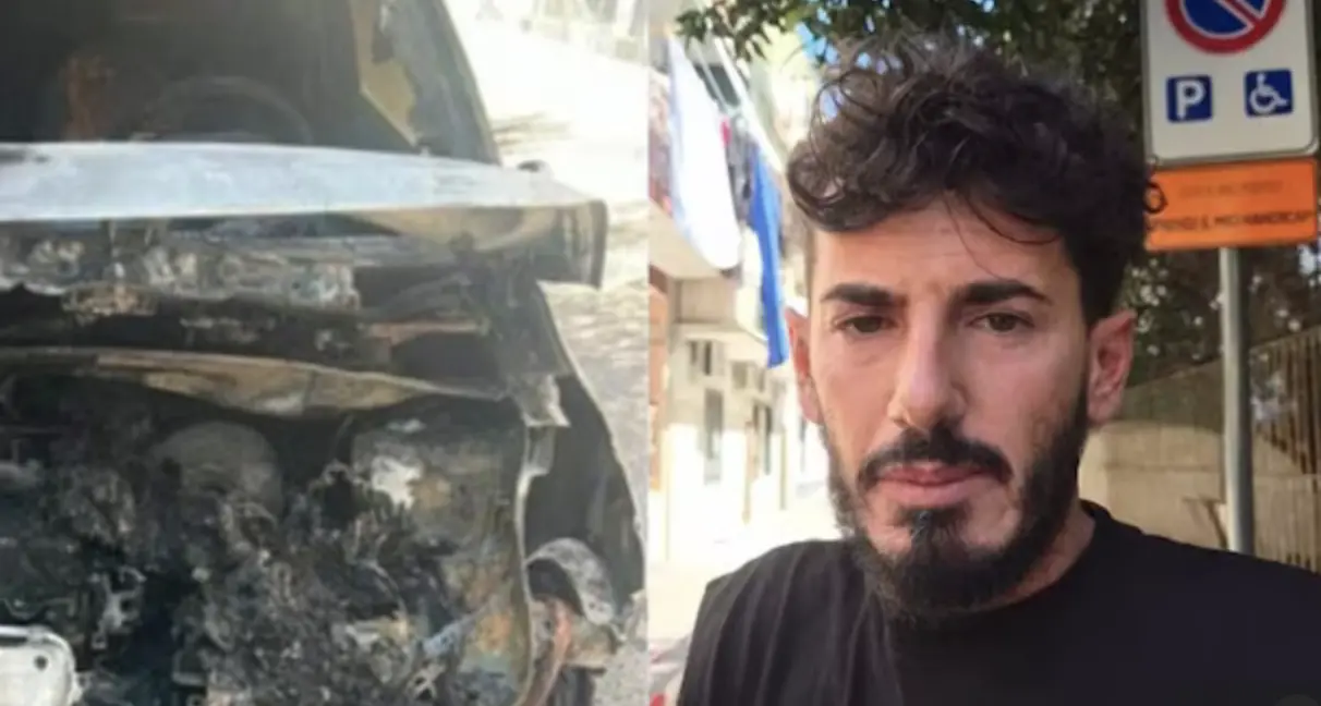 Gli occupano il posto riservato, lui lascia un biglietto. Poi gli incendiano l’auto: «Prendetevi anche la mia disabilità»\n