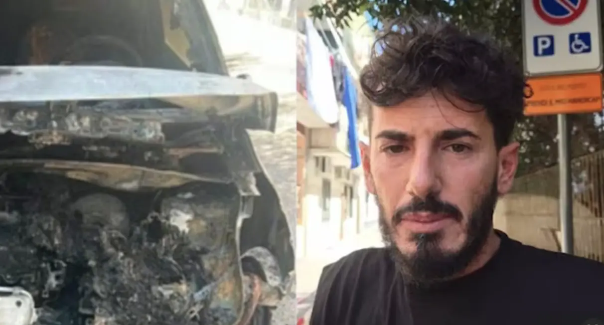 Gli occupano il posto riservato, lui lascia un biglietto. Poi gli incendiano l’auto: «Prendetevi anche la mia disabilità»\n