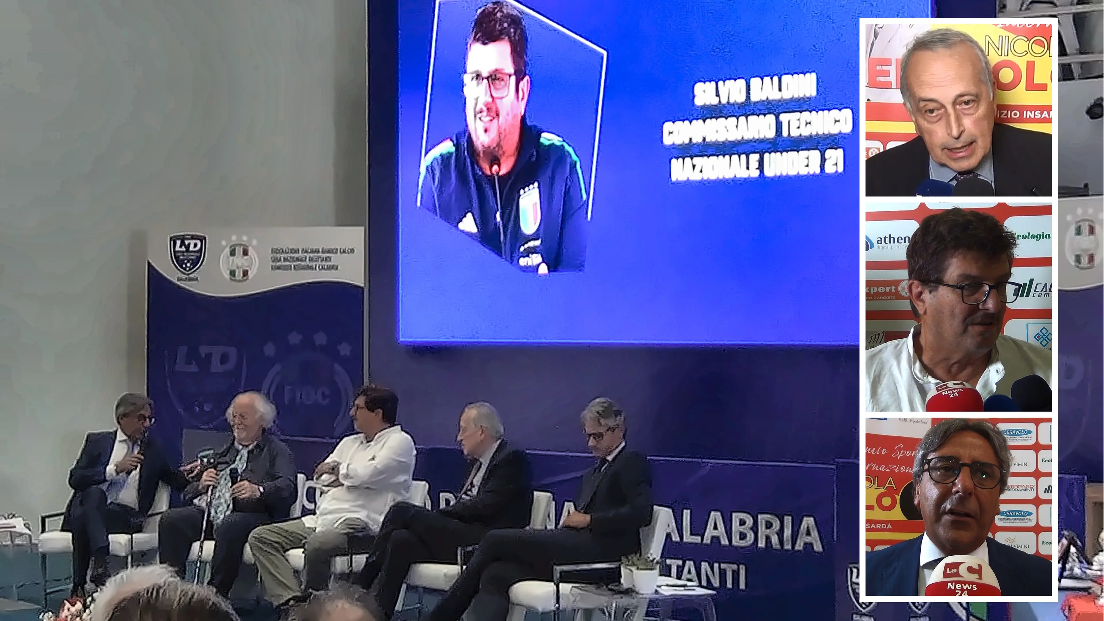 Al Premio Ceravolo a Catanzaro\u00A0riconoscimento a\u00A0Baldini (Italia Under 21): «Chi mette passione ottiene grandi risultati»\n