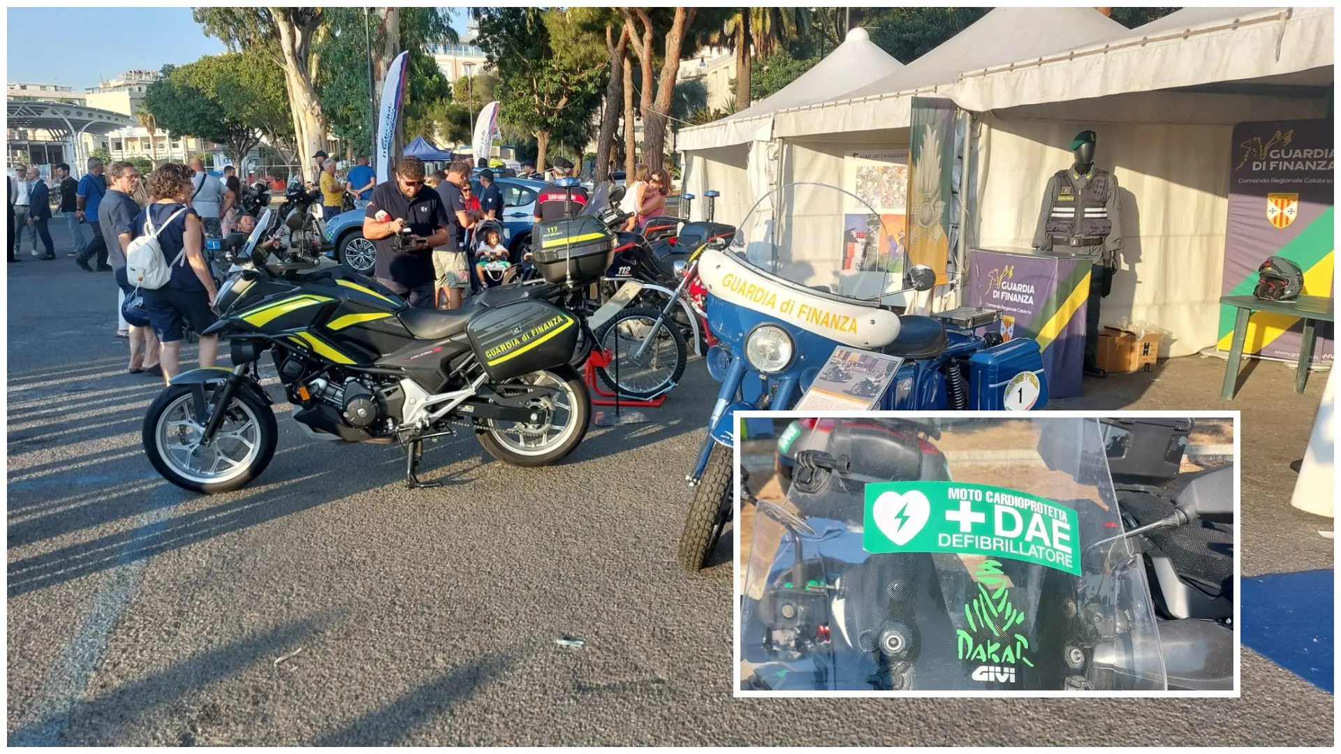 Due ruote di solidarietà e sicurezza: a Reggio Calabria il Motoraduno Interforze conquista il Lungomare Falcomatà\n