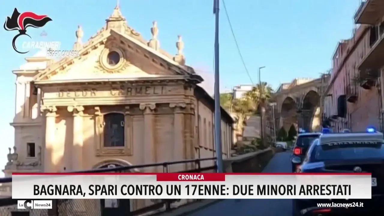 Bagnara, spari contro un 17enne: due minori arrestati