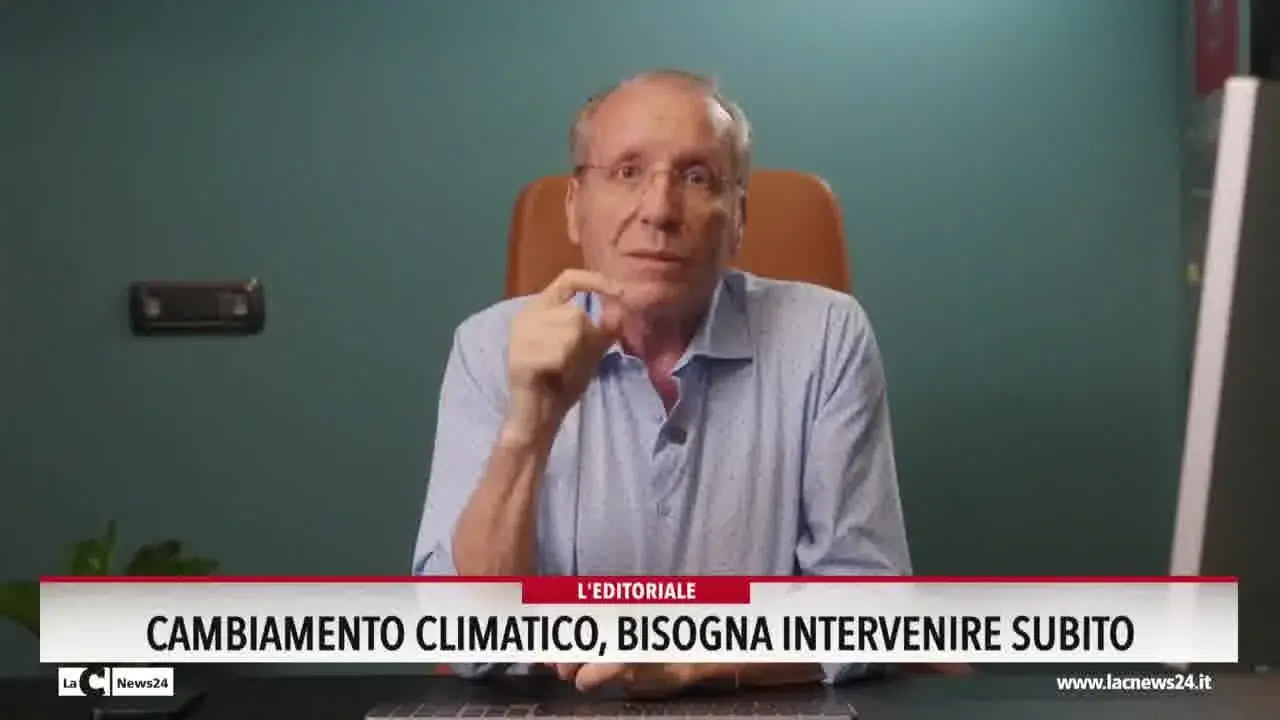 Cambiamento climatico, bisogna intervenire subito