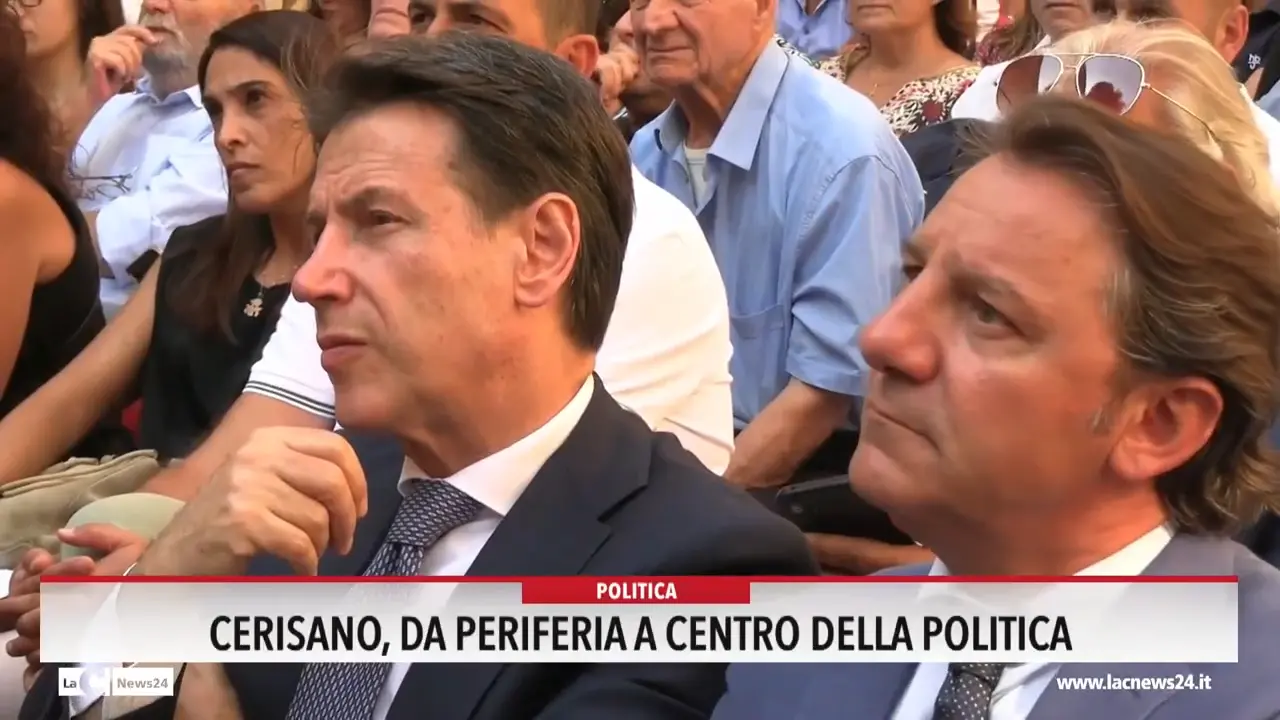 Cerisano, da periferia a centro della politica