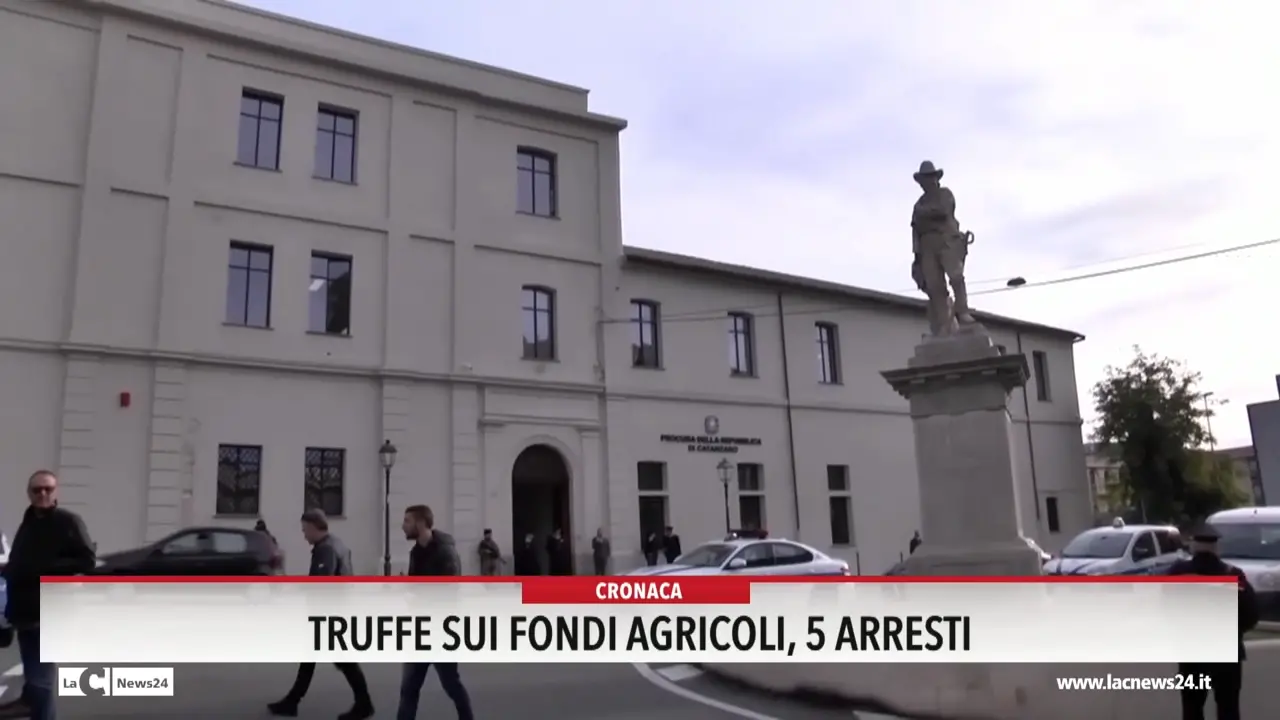 Truffe sui fondi agricoli, 5 arresti