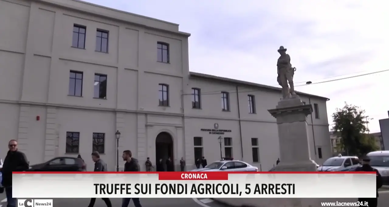 Truffe sui fondi agricoli, 5 arresti