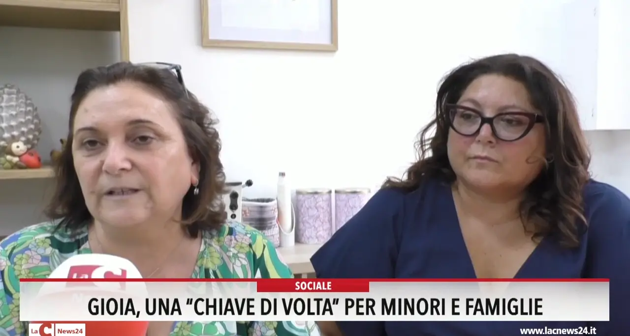 Gioia, una chiave di volta per minori e famiglie