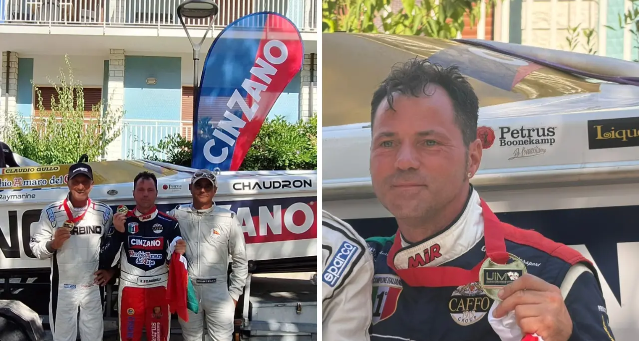 Il calabrese Gullo scrive la storia: è campione del mondo nella motonautica offshore\n