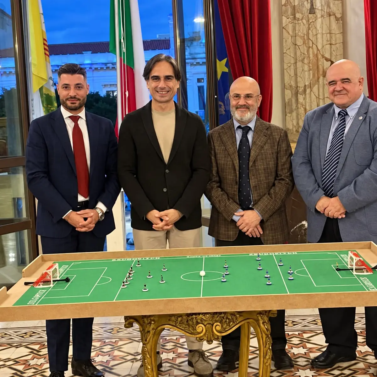 Subbuteo, Reggio\u00A0sale sul tetto del mondo con Marco Averna: Romeo celebra l’oro mondiale e il podio tutto amaranto di Parigi\n