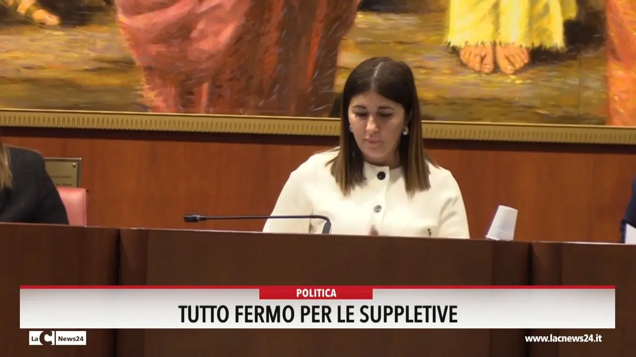 Tutto fermo per le suppletive