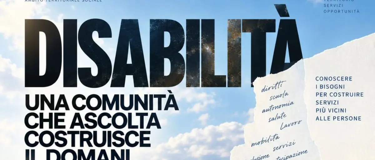 Disabilità, a Corigliano-Rossano parte il censimento partecipato: questionario online con Spid o Cie\n