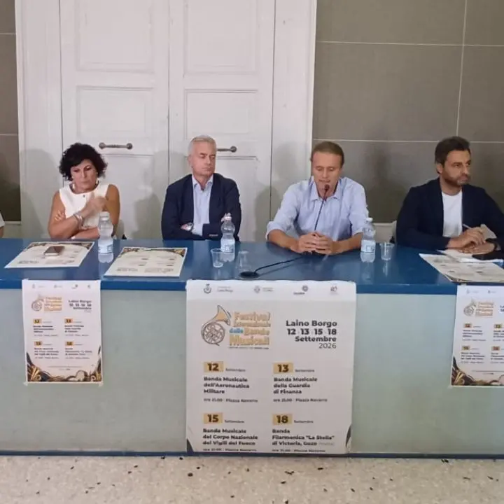 Festival delle Bande Musicali a Laino Borgo: quattro concerti dal 12 al 18 settembre\n