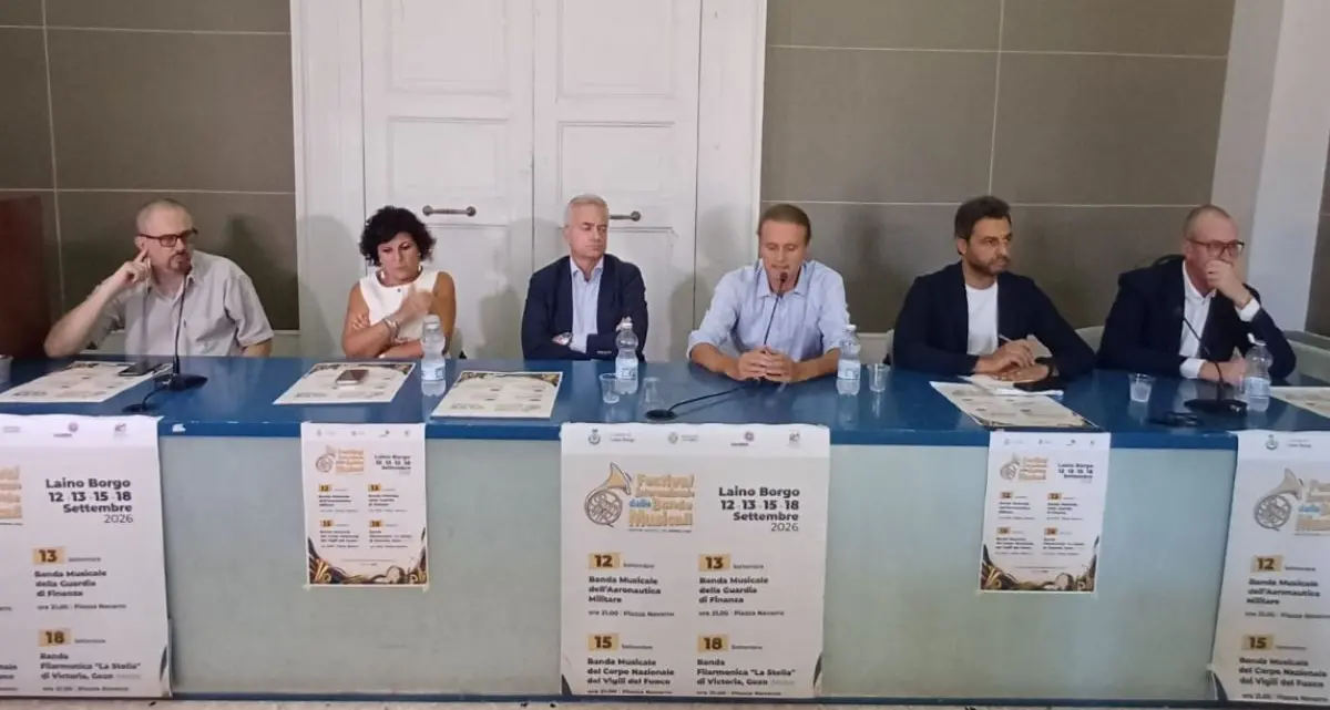 Festival delle Bande Musicali a Laino Borgo: quattro concerti dal 12 al 18 settembre\n
