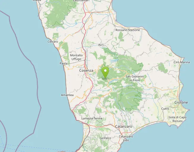 Nuova scossa nel Cosentino: terremoto di magnitudo 2.9 ad Aprigliano\n