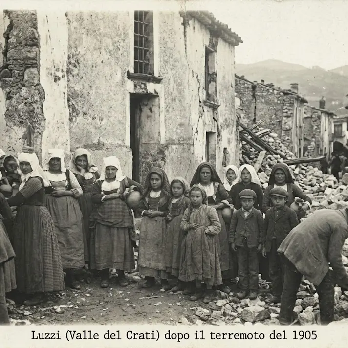 L’eco delle pietre, la fermezza dei volti:\u00A0il terremoto dell'8 settembre 1905 in Calabria oltre la retorica del disastro\n